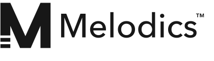 Melodics logo exclusion zone