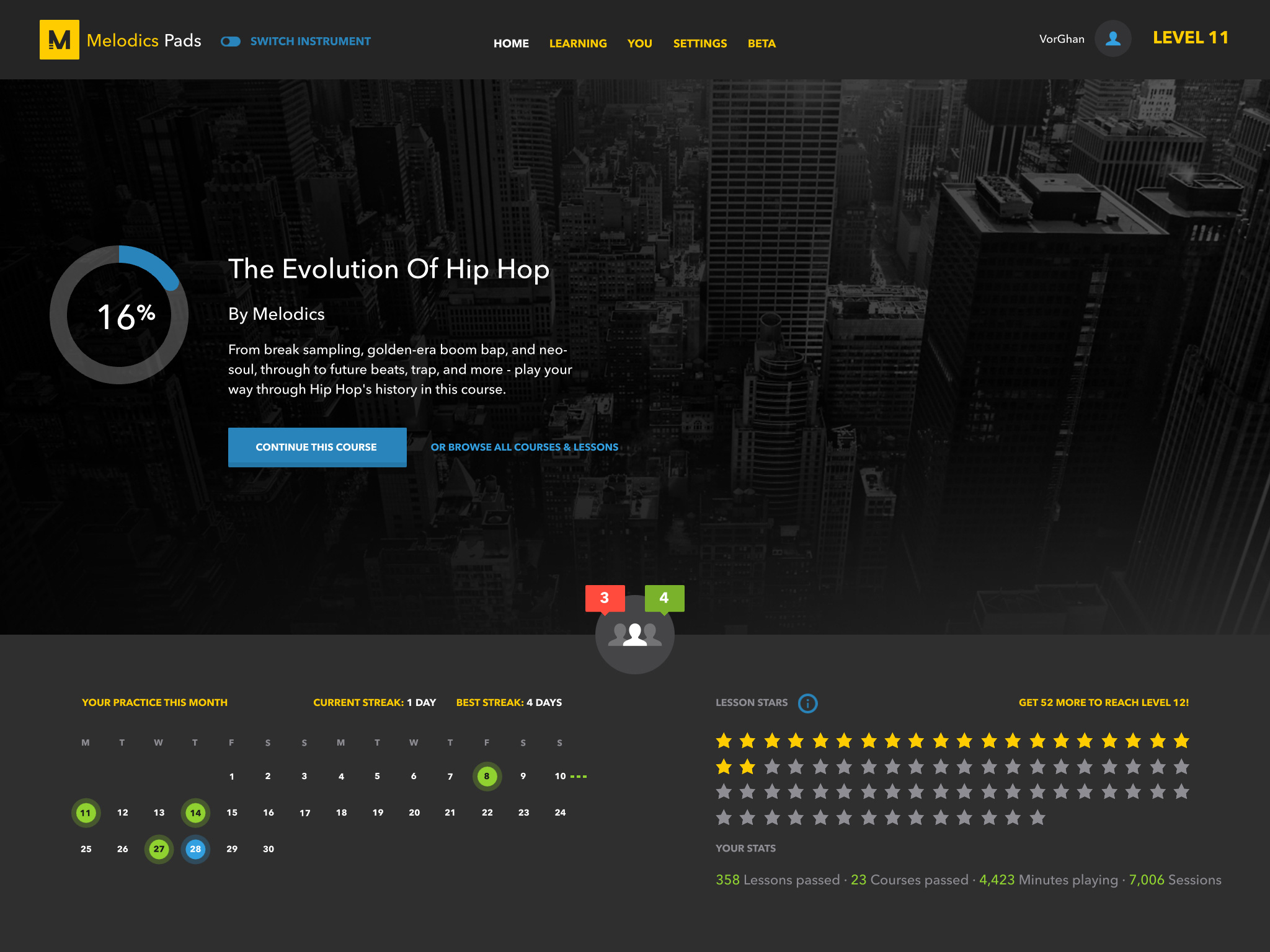 melodics launchpad