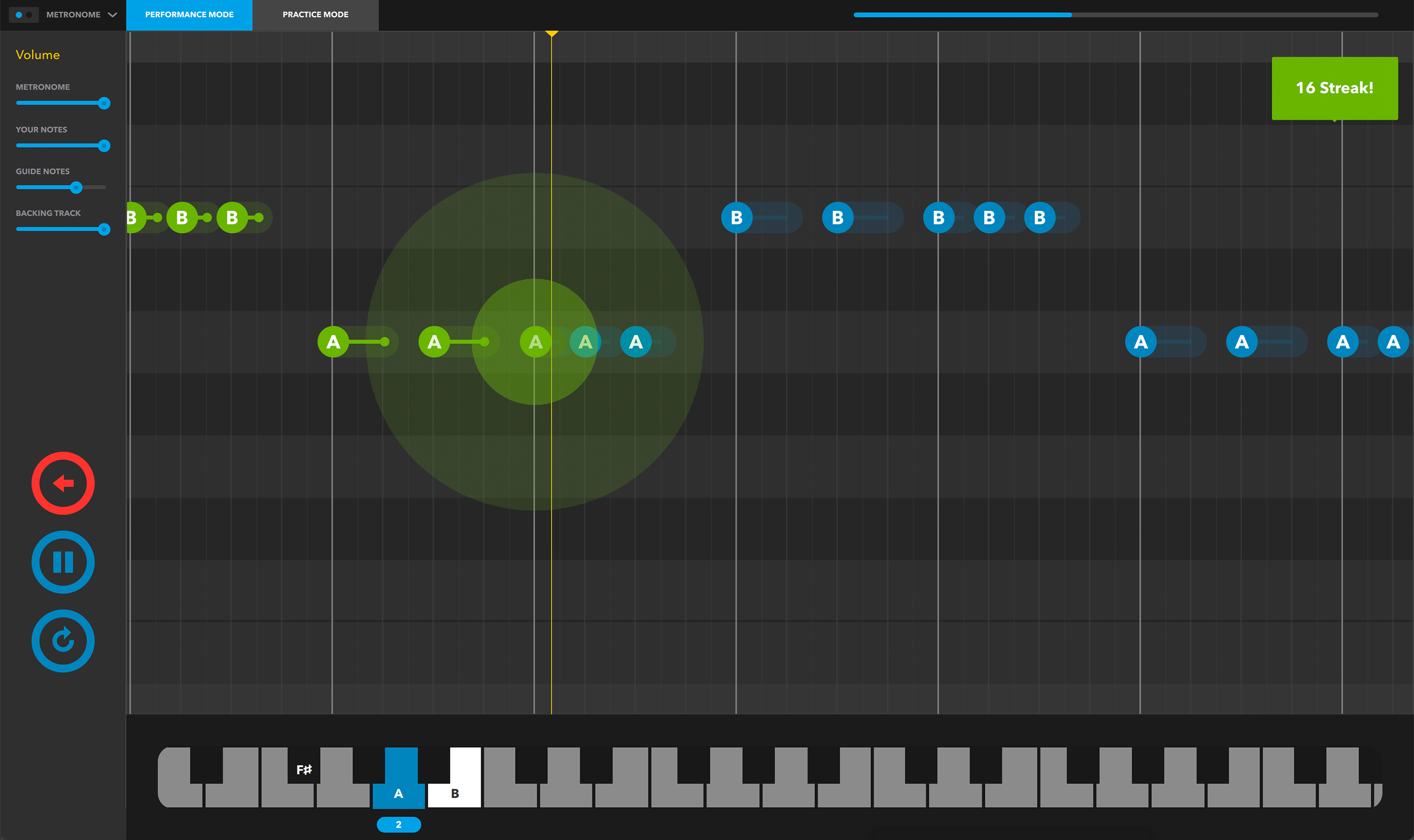 midi keyboard training