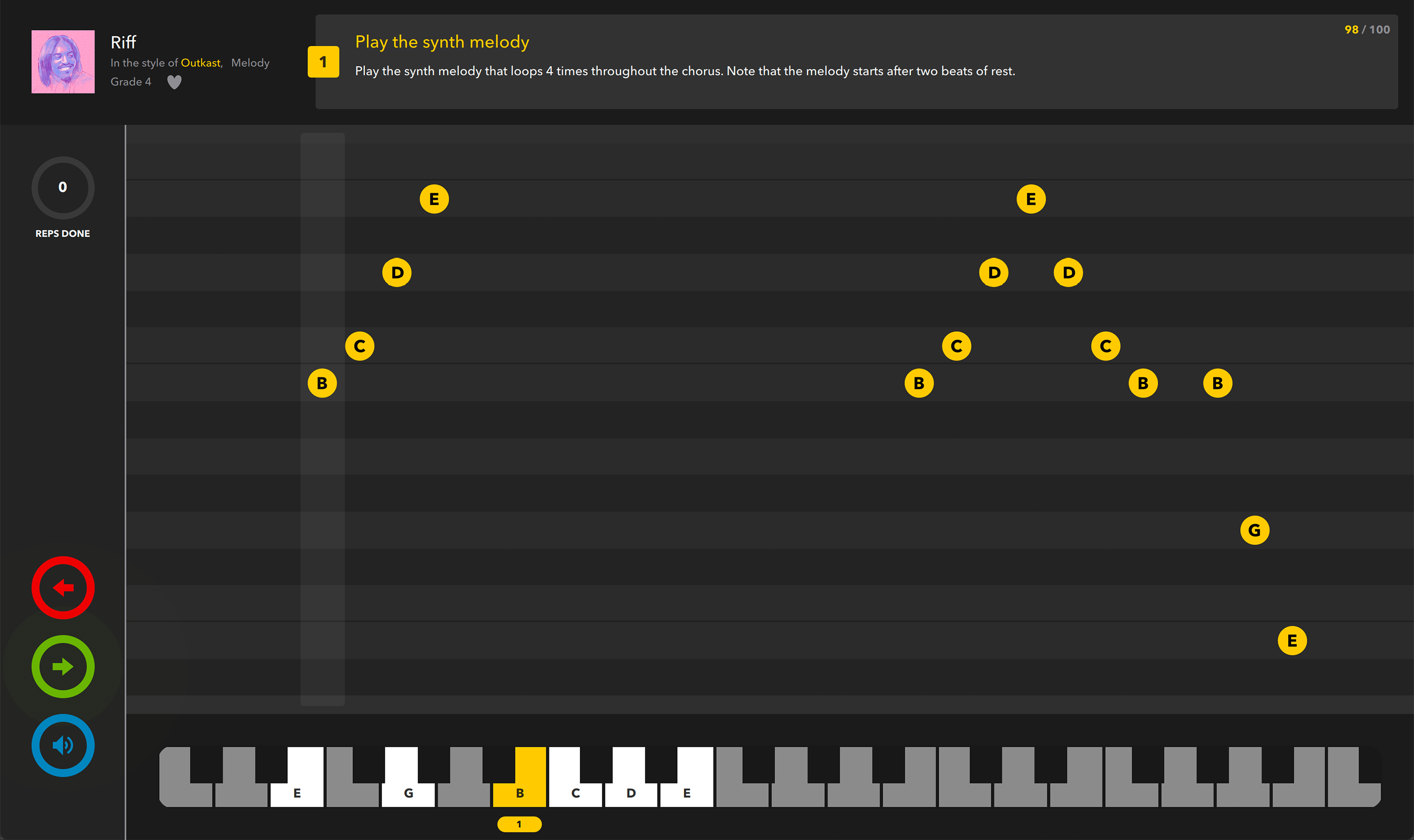 midi keyboard training